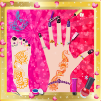 Princess Manicure and Pedicure - Nail art design and dress up salon game