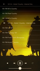 Country & Western MUSIC Online Radio screenshot #2 for iPhone