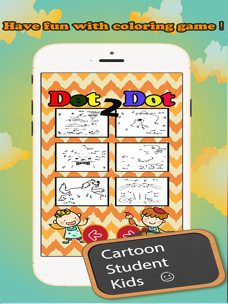 Brain dots Coloring Book - coloring pages dot games free for kids and toddlers screenshot 8