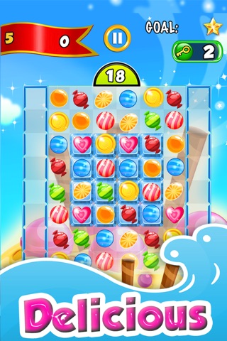 A Candy Star - sweetest mania and match-3 angry juice heroes swap free screenshot 3