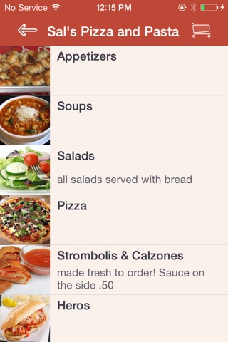 Sal's Pizza & Pasta screenshot 2