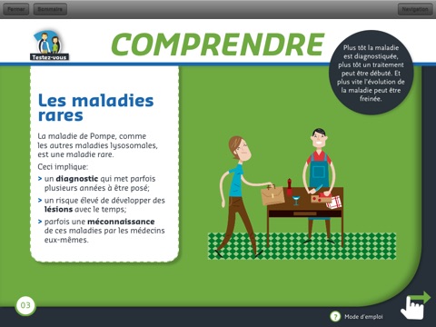 Maladie de Pompe – e-Guide Visuel du Patient screenshot 3