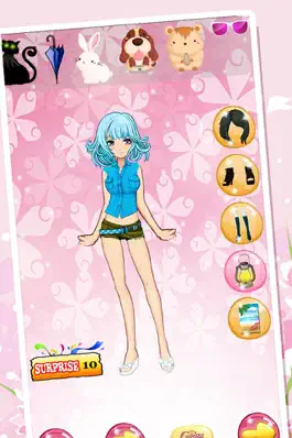 Game screenshot Dress Up Games For Teens Girls & Kids Free - the pretty princess and cute anime beauty salon makeover for girl apk