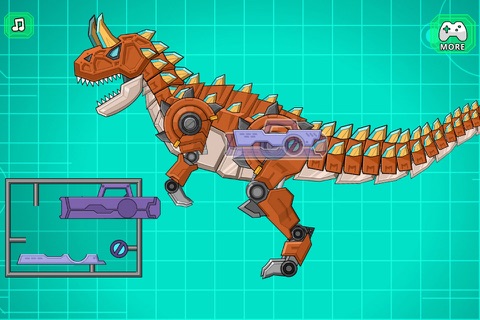 Toy War Robot Carnotaurus screenshot 2