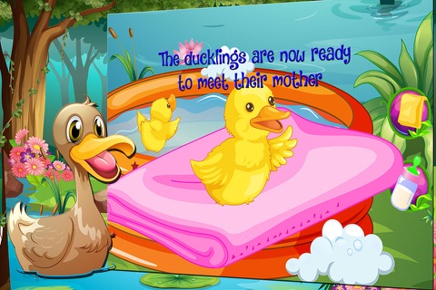 Hatch the Duckling – Crazy pet vet & care salon game for kids screenshot 2
