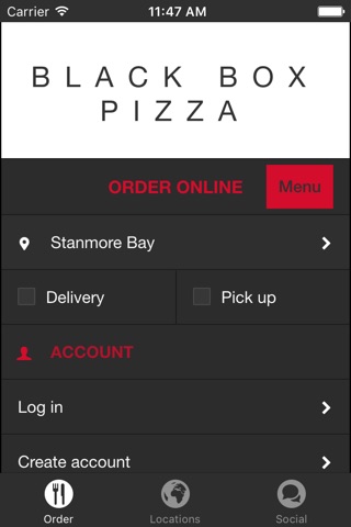 Black Box Pizza screenshot 2