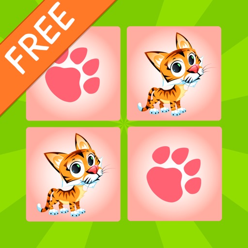 Kids Animals Memory - Free icon