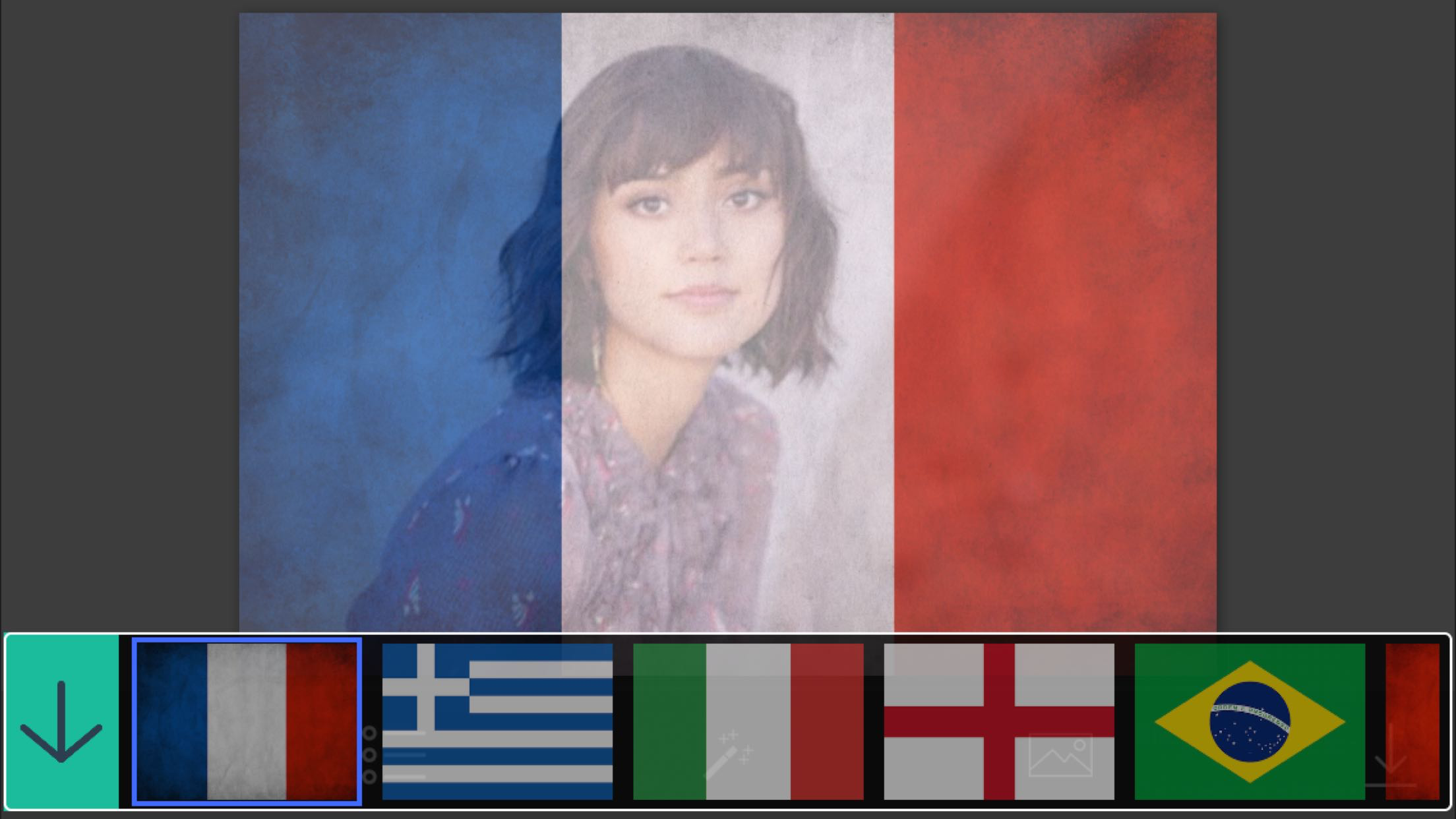 World Flag Photo Frame - Make Awesome Photo using beautiful Photo Frames