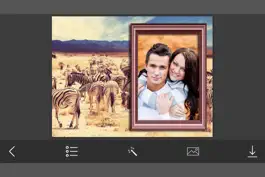 Game screenshot WildAnimal Photo Frame - Amazing Picture Frames & Photo Editor apk