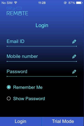 E2O Remote ™ (Standard) screenshot 2