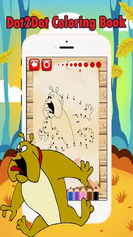 Game screenshot Animal Dot to Dot Coloring Book: coloring pages dot games free for kids and toddlers apk