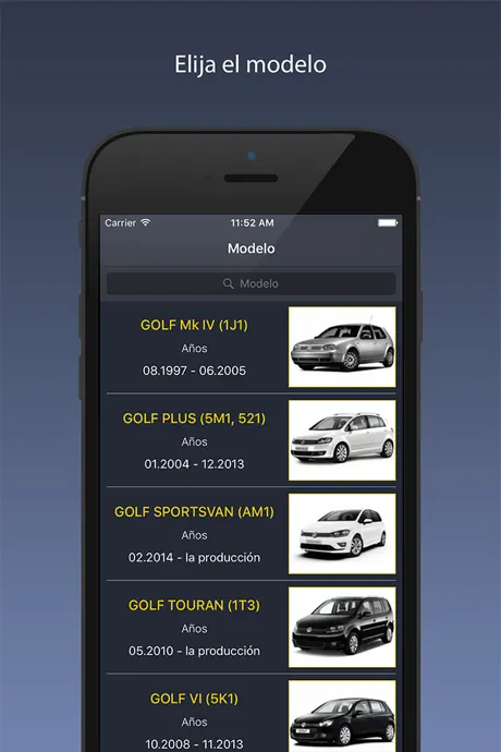 TechApp para Volkswagen
