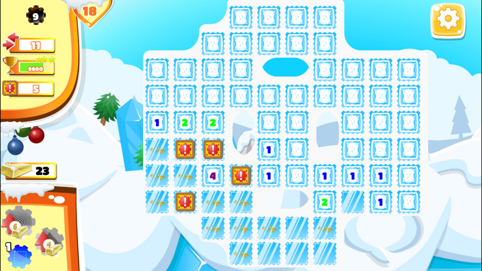 #4. Little Minesweeper guy (iOS) 由: Anne Murielle Larger