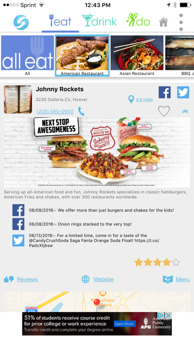 Screenshot #3 pour goZo  Eat - Drink - Do