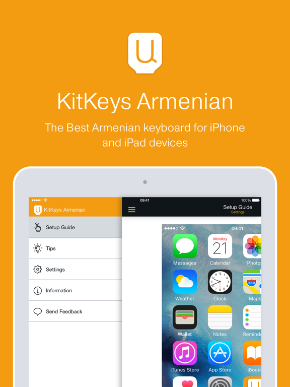 Screenshot #1 for KitKeys Armenian
