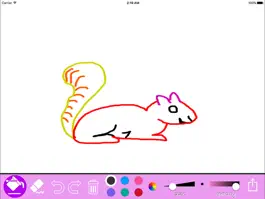 Game screenshot Kids drawing App - Simple Draw & Coloring Tool For iPad apk