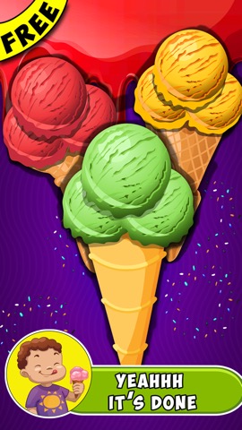 アイスクリームメーカー：冷凍デザートサマークッキングゲームのおすすめ画像1