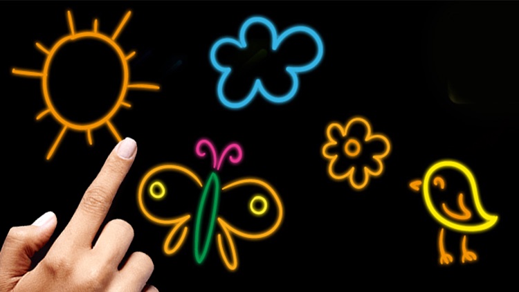 Neon draw – laser drawings with bright colors screenshot-4