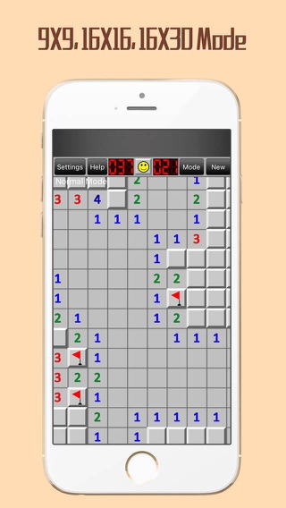 マインスイーパ (Minesweeper) - 無料の 定番 ひまつぶし ゲームのおすすめ画像2