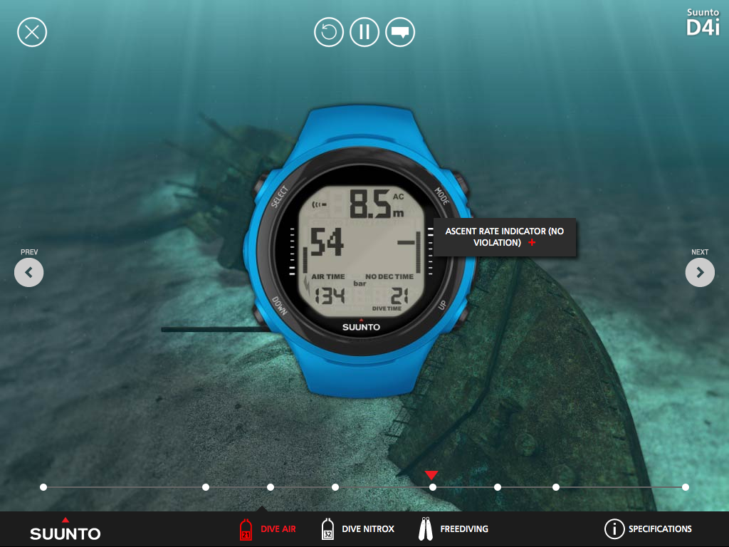 Suunto Dive Learning Tools – Teach yourself how to set up and use the Suunto D4i Novo, Vyper Novo and Zoop Novo.