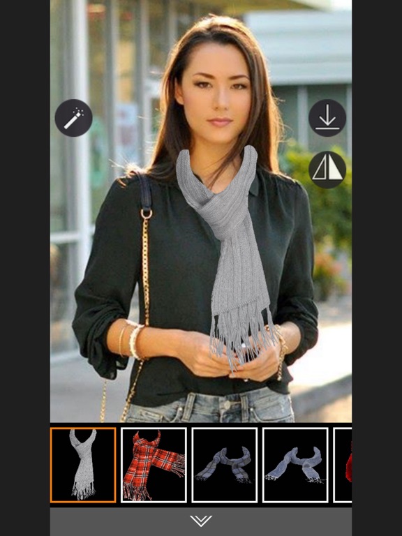 Screenshot #6 pour Scarves Camera editor - Photo Booth