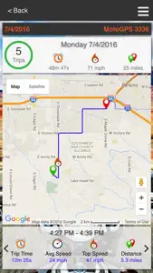 MotoGPS screenshot #2 for iPhone