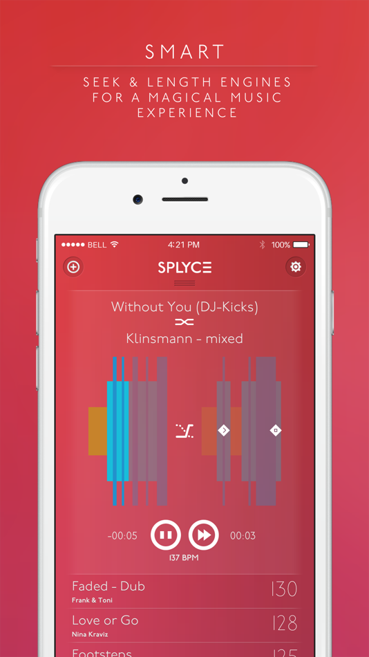 #3. Splyce Premium DJ mixer (iOS) By: InQBarna