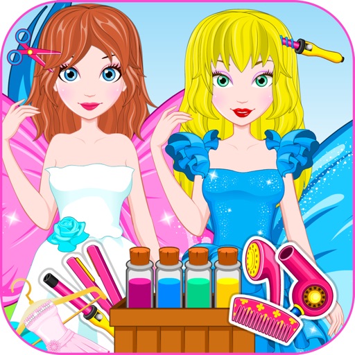 Magic Fairies Hair Salon Game icon