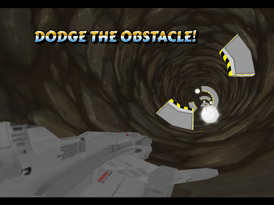 3D Space-Craft Tunnel Force - A Rocket Universe Hovercraft Tunnel Twist iPad screenshot