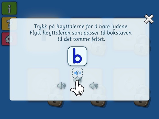 Finn bokstavlyden iPad screenshot 5 - Education app