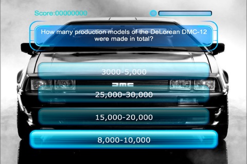DeLorean Trivia screenshot 4