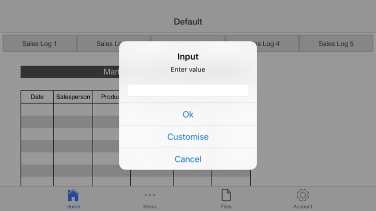 Business Sales Log screenshot-4