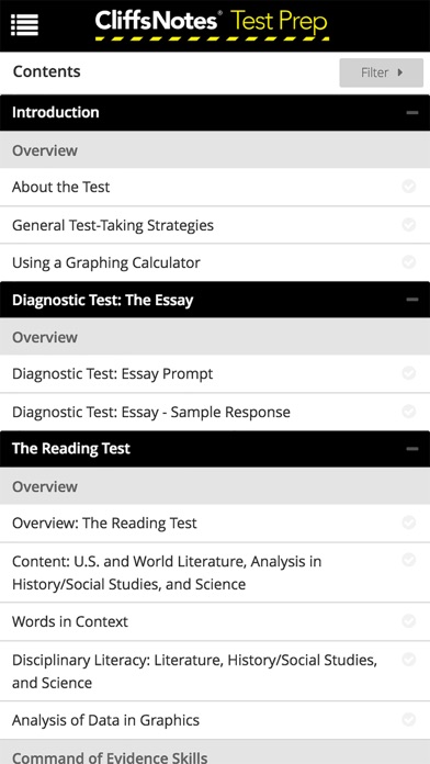 CliffsNotes Test Prepのおすすめ画像1