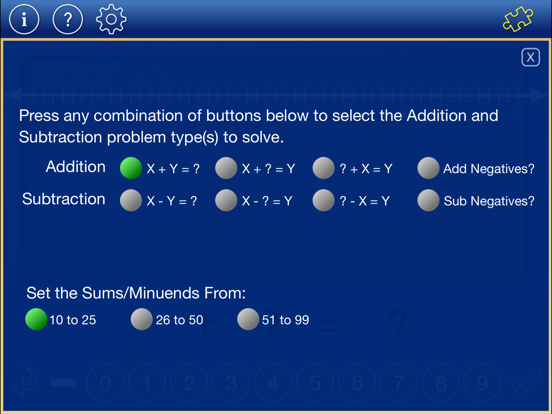 Number Line Math 3-6 iPad screenshot