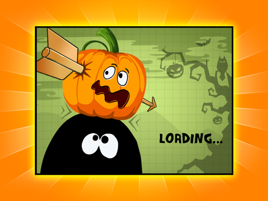 Stickman Pumpkin Shooting Showdown Bow and Arrow Free: Halloween Edition iPad app afbeelding 1
