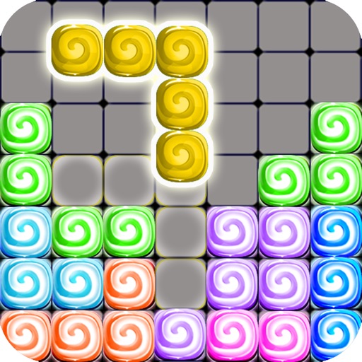 Candy Block Puzzle King - A Fun And Classic 10/10 Grid Game icon