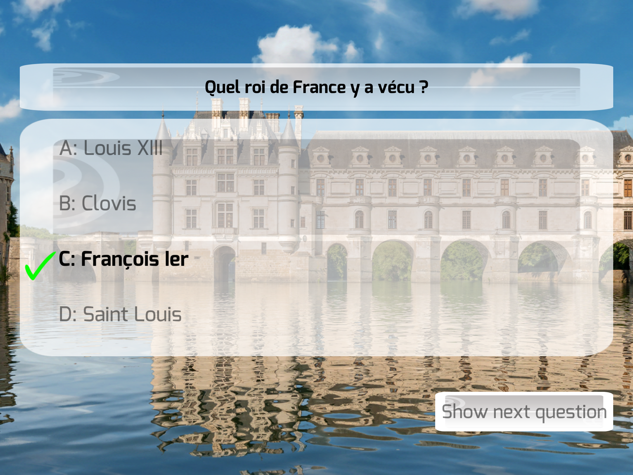 France Quiz Extension