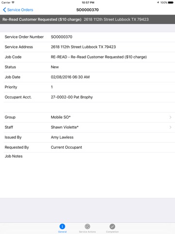 Incode Mobile Service Orders screenshot 2