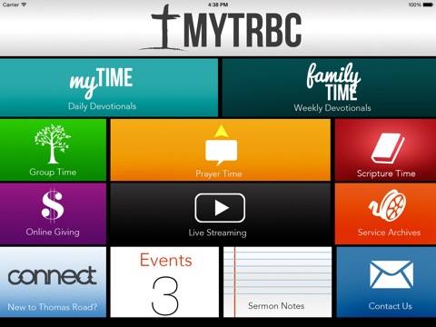 myTRBC HD screenshot 2