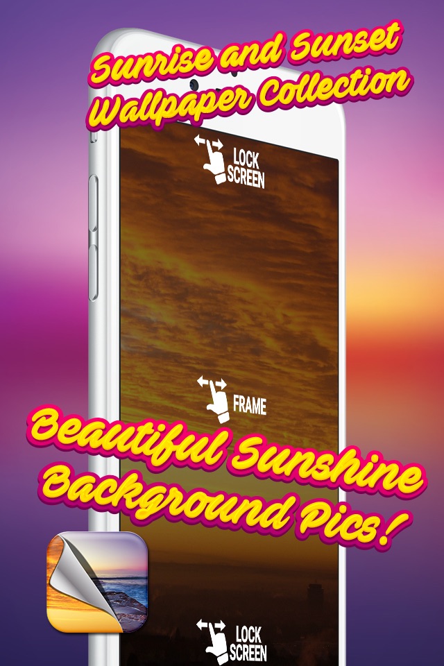 Sunrise and Sunset Wallpaper Collection - Amazing Sunshine Background.s for iPhone Free screenshot 4