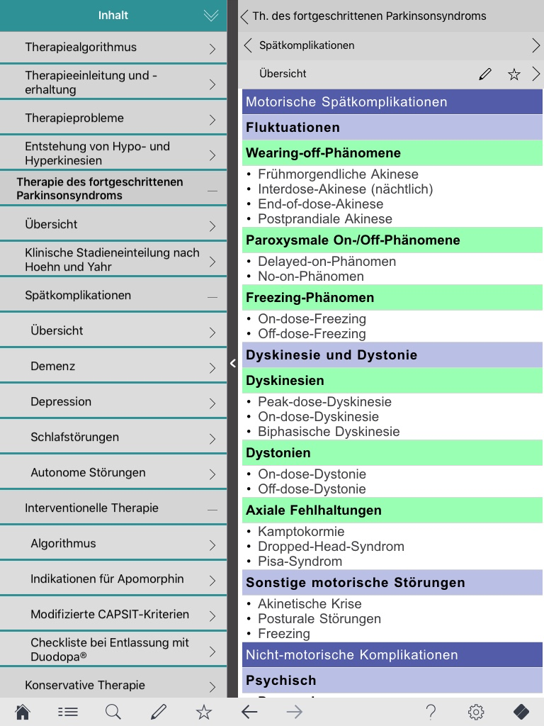 Parkinson pocketcards screenshot 7