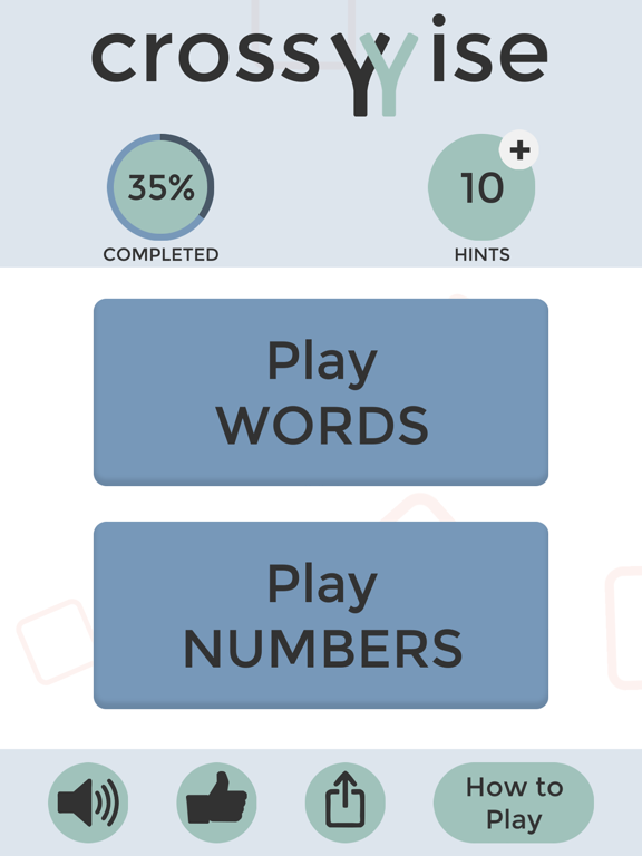 Crosswise - The Smartest Puzzle Game - Word and Number Puzzles iPad screenshot