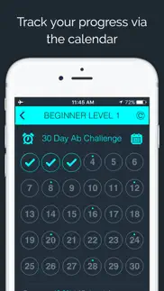 30 day - ab challenge iphone screenshot 2