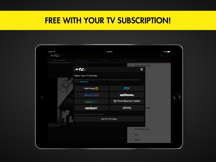 Music Choice for iPad screenshot-4