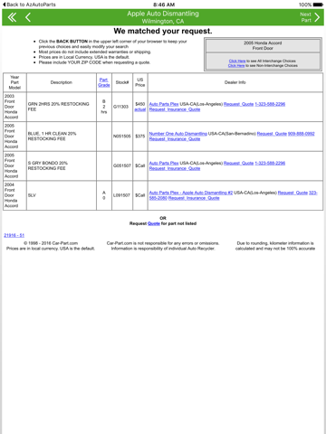 Screenshot #6 pour Apple Auto Dismantling - Wilmington, CA
