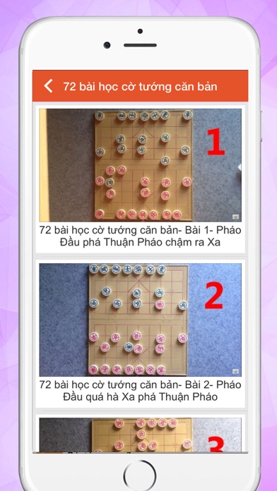 CỜ TƯỚNG - TỔNG HỢP CÁC THẾ CỜ NỔI TIẾNG, CÁC TRẬN ĐẤU HAY VÀ CÁCH KHAI CUỘC 1.1 IOS