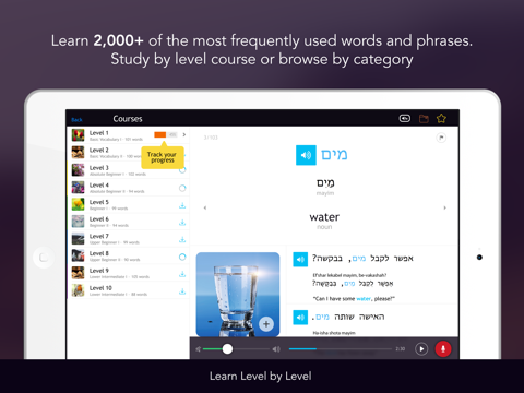 Screenshot #4 pour Learn Hebrew - WordPower