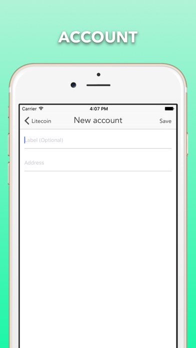 Screenshot #1 pour Litecoin address viewer
