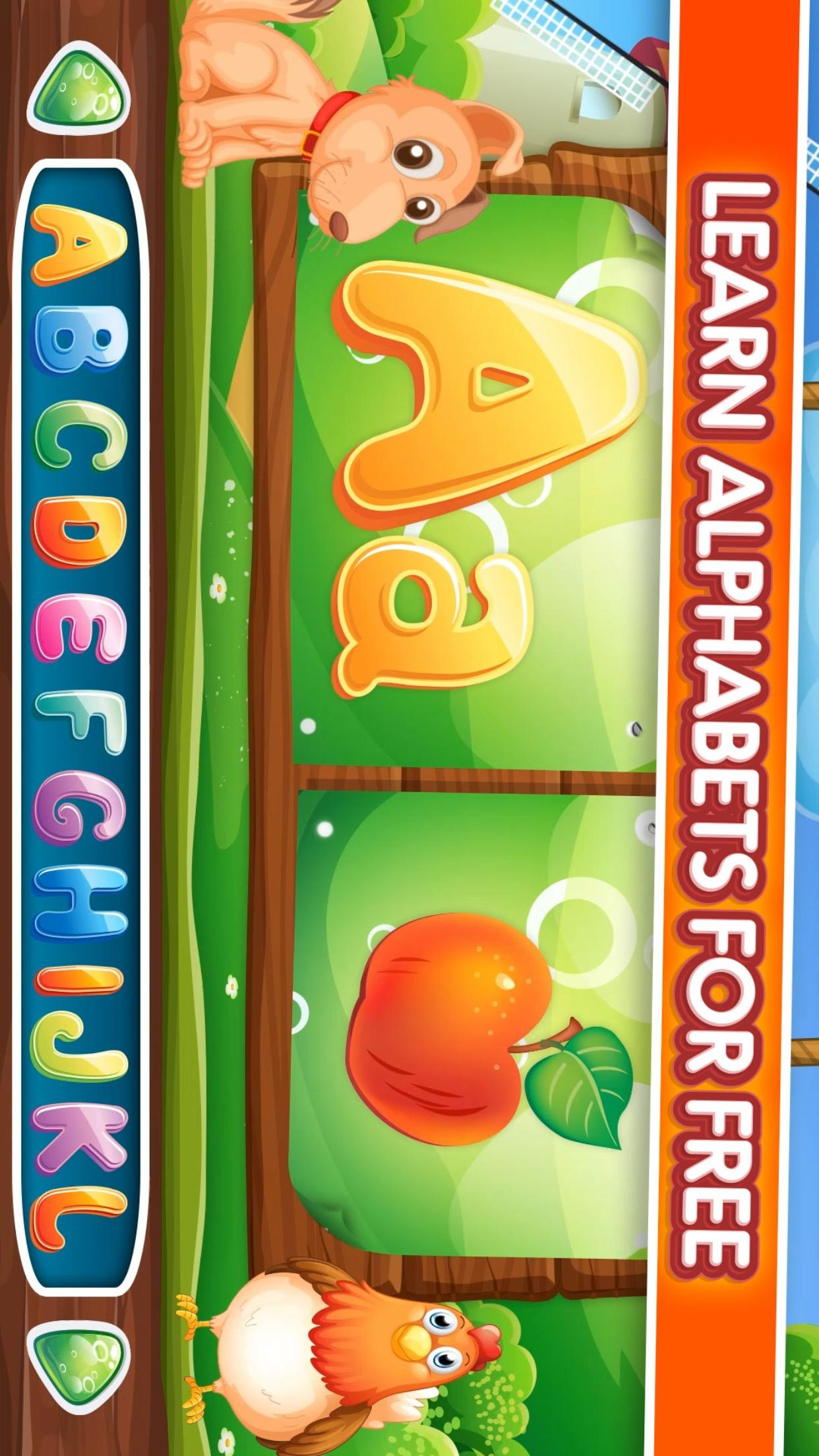 Learning the ABC for kids screenshot 5