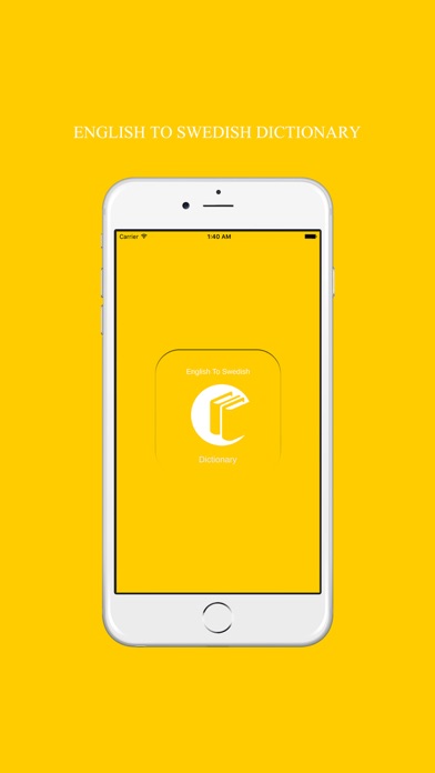 Screenshot #1 pour English to Swedish Dictionary: Free & Offline